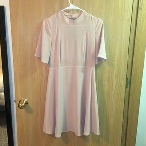 H&M champagne fit to flare dress!